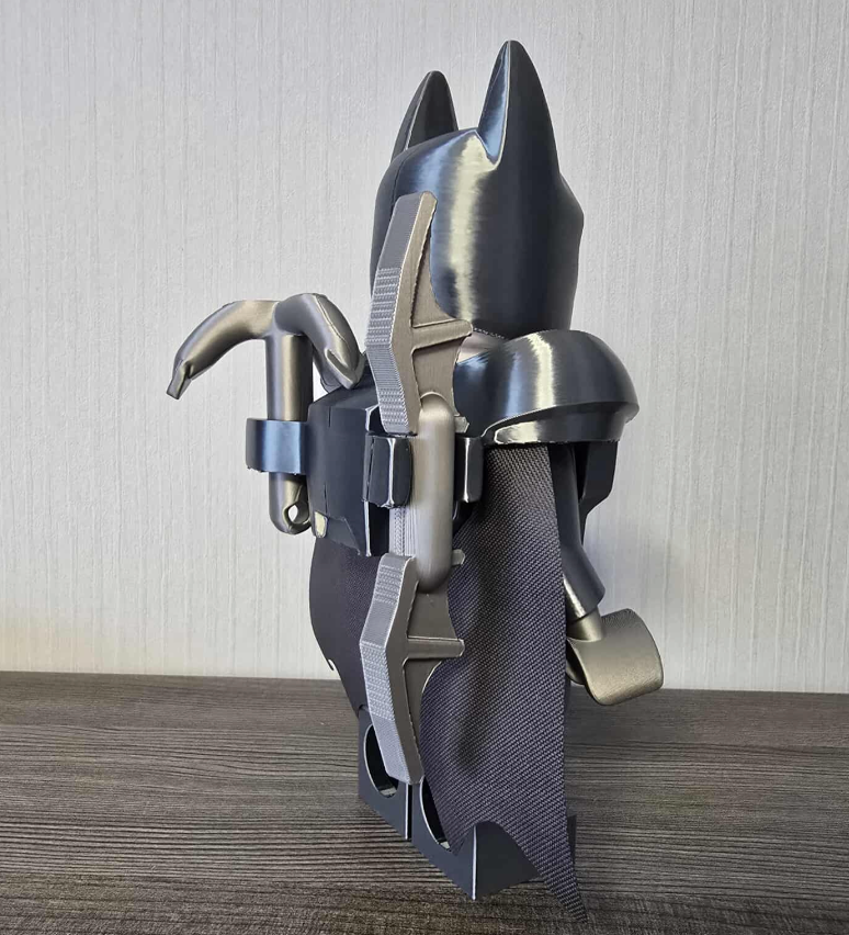 3D Printed. 9" brick inspired Deluxe Armoured Batman Version Figure