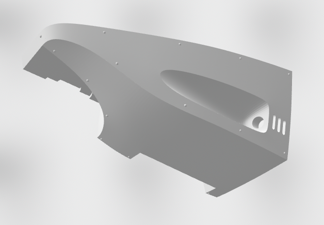 The Vaskar dropship L and R nose.