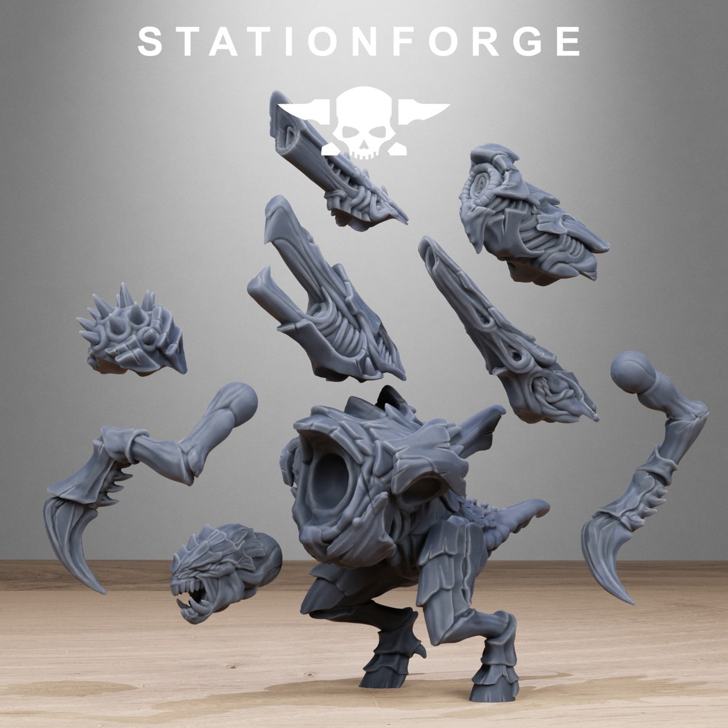 Xenarid Karnyxes by Station Forge | Support Free | Free Post | Free Bases