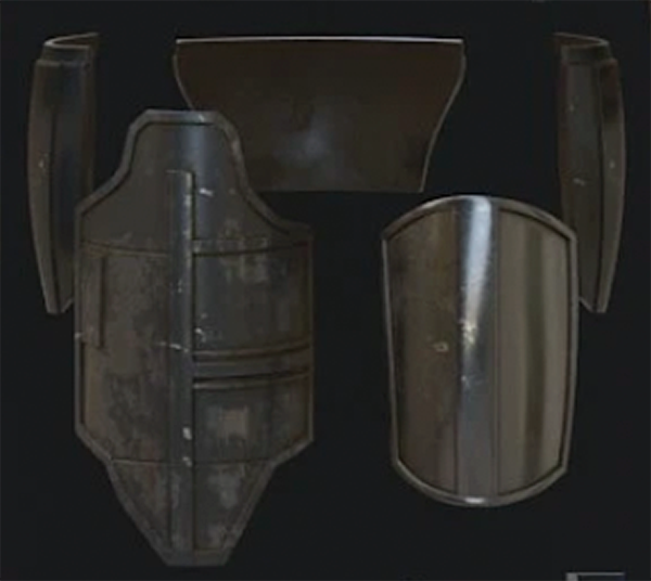 Star Wars Din Djarin Inspired Thigh/Hip Butt Armour Mandalorian 3D printed