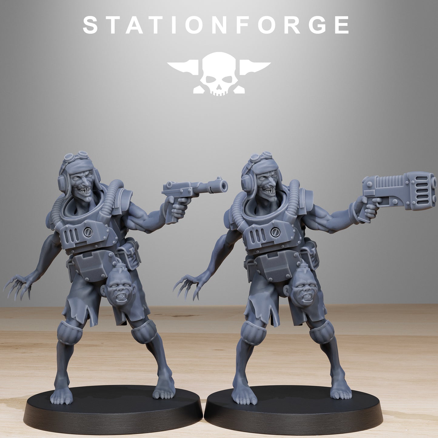 The Corrupted Guard Wretched from Station Forge 32mm
