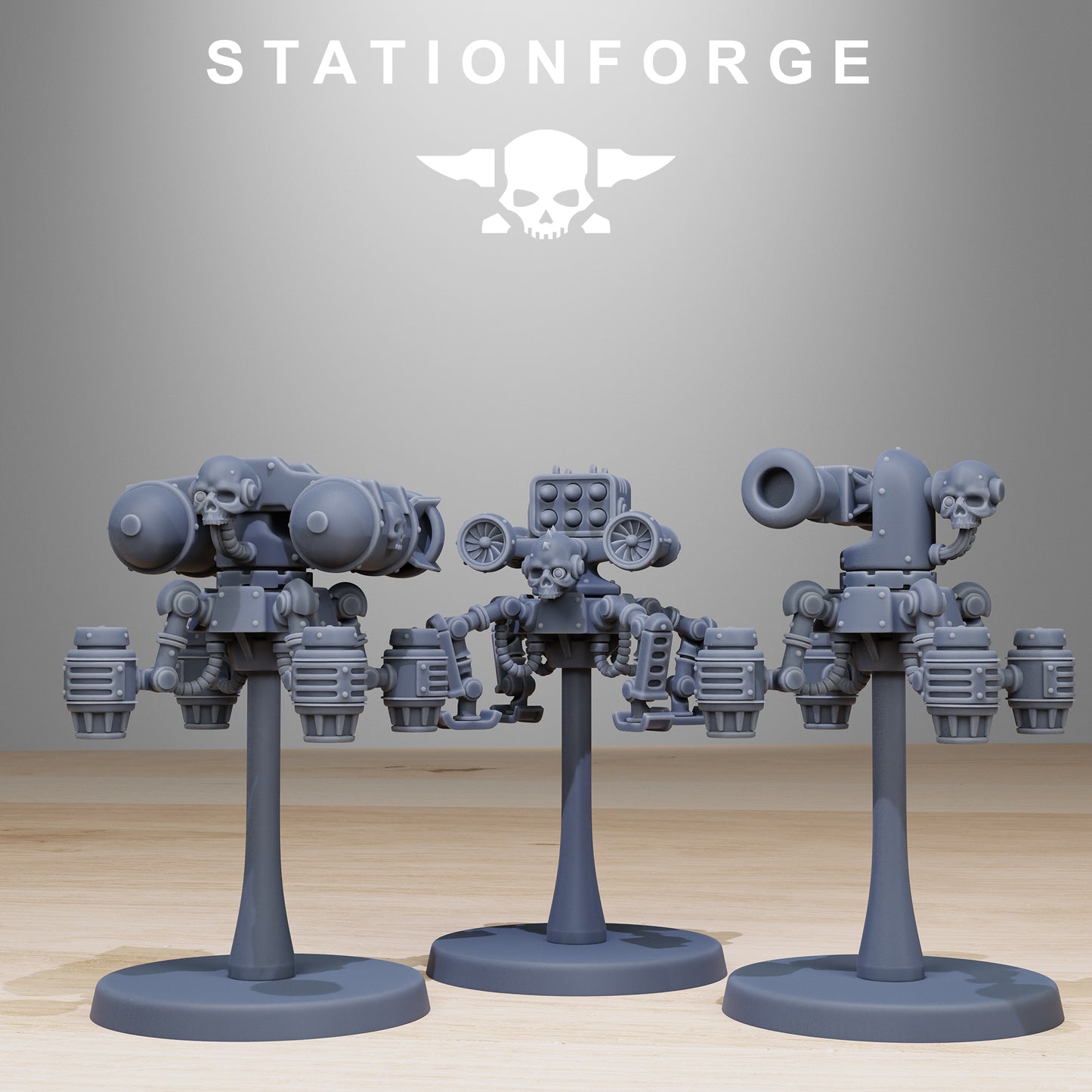 Scavenger Drones From Station Forge