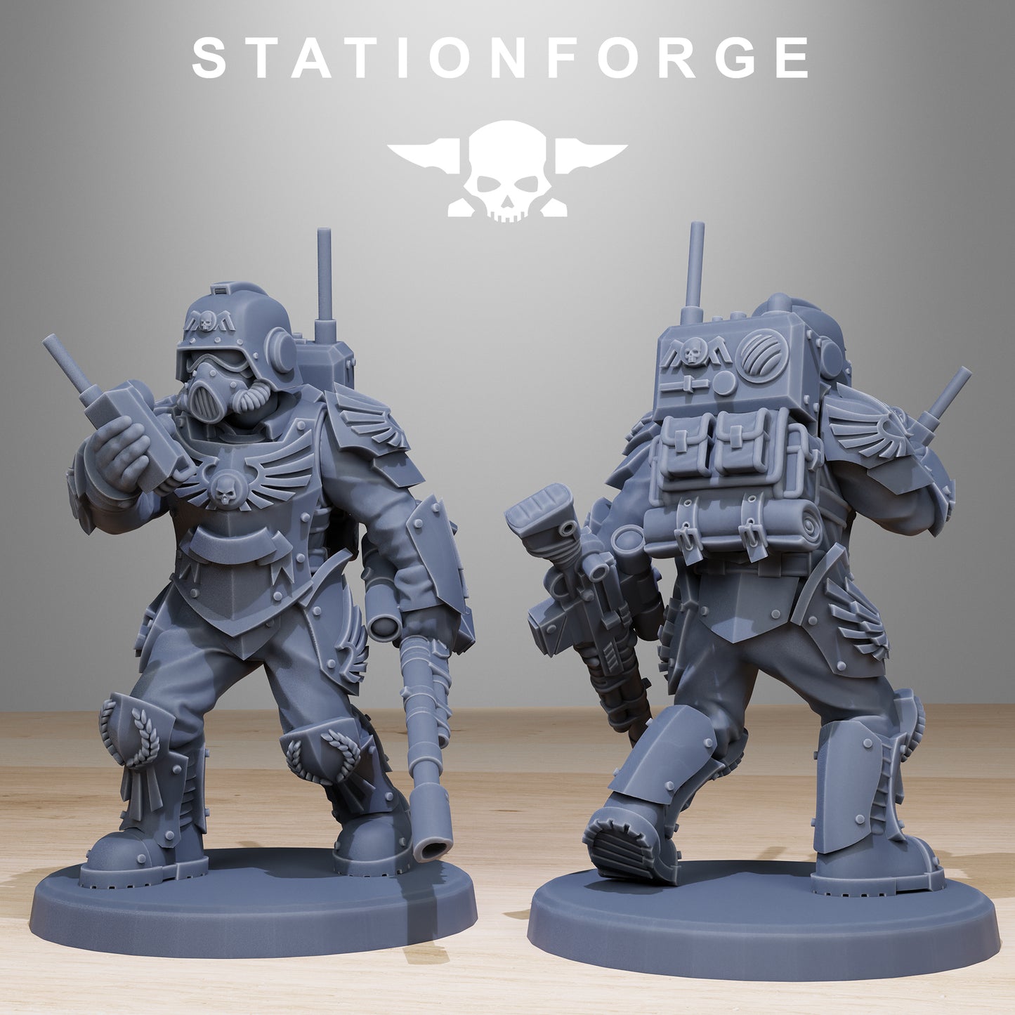 GrimGuard Elites Miniatures - Station Forge Figures