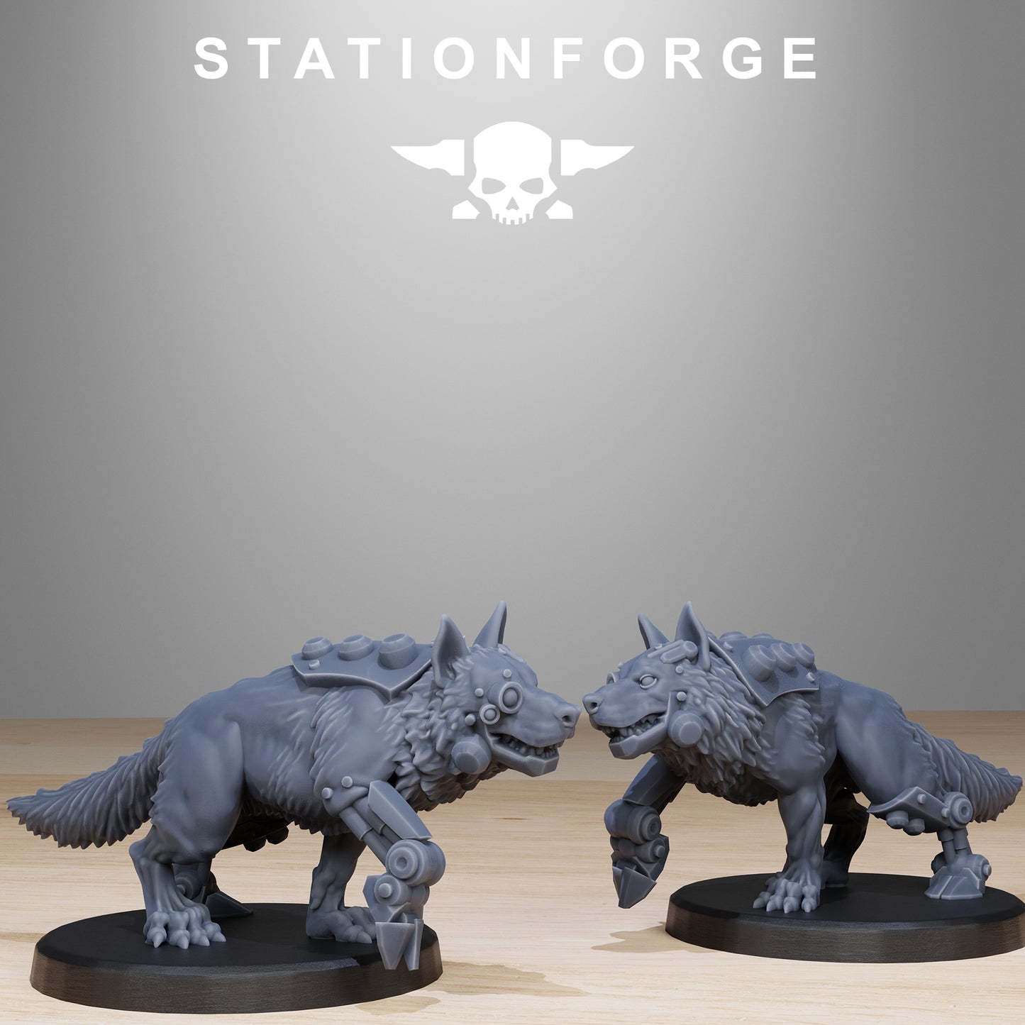 GrimGuard Enforcers Miniatures - Station Forge Figures