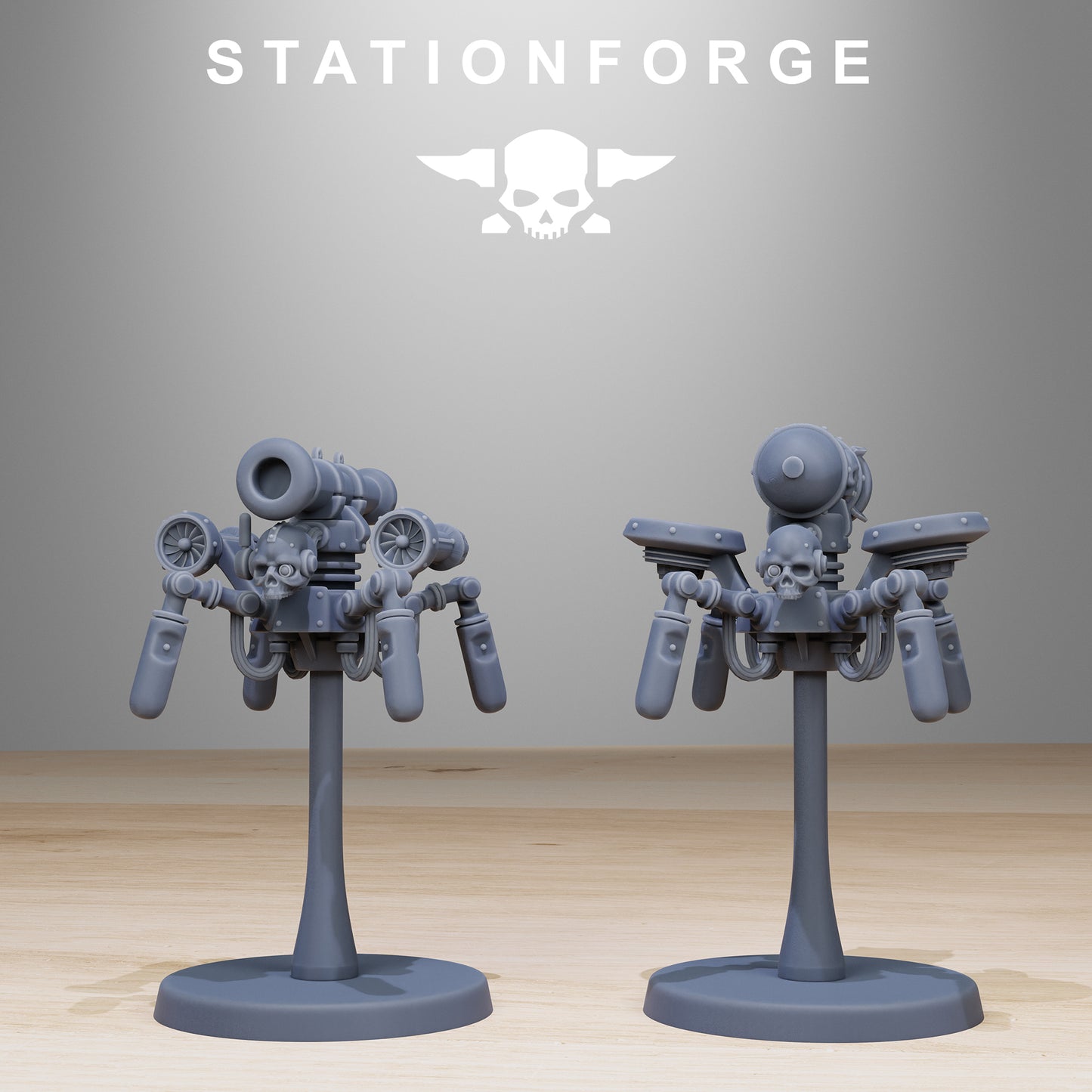 Scavenger Drones From Station Forge