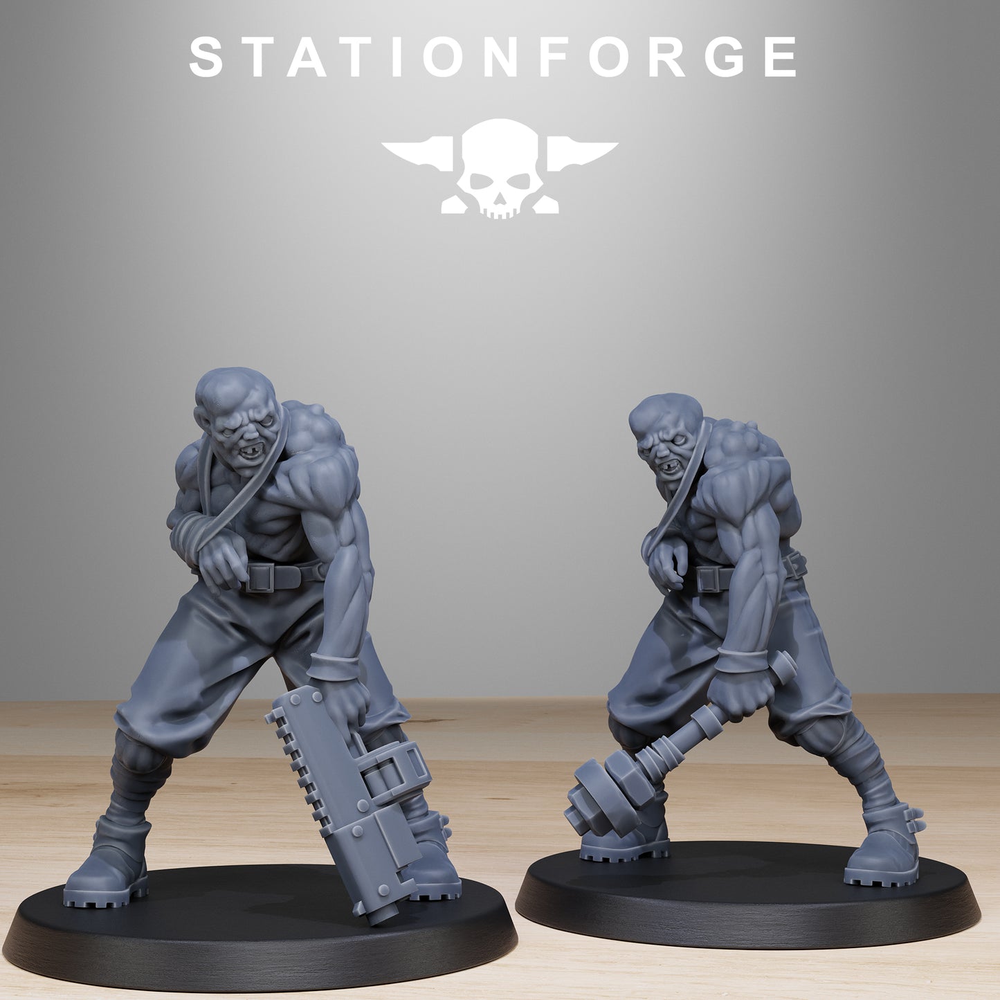 The Corrupted Guard Wretched from Station Forge 32mm