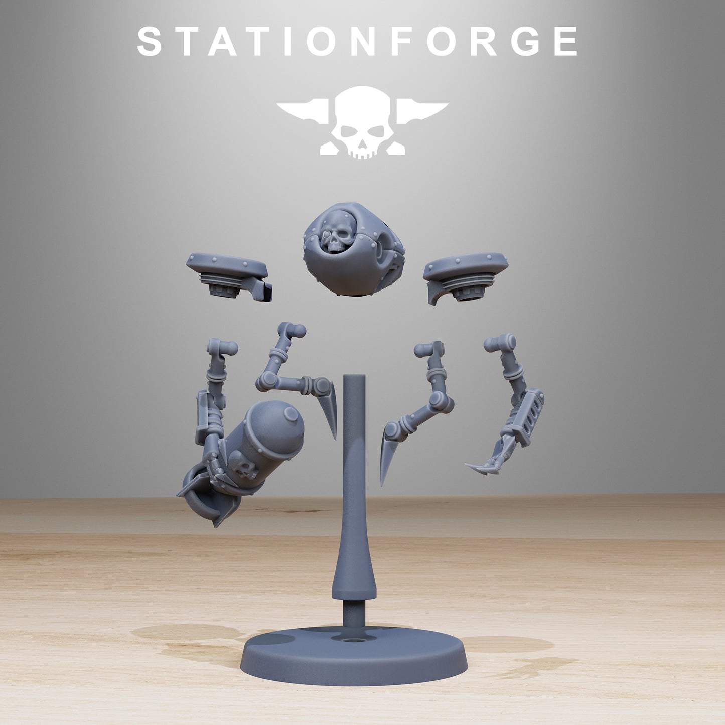 Scavenger Drones From Station Forge