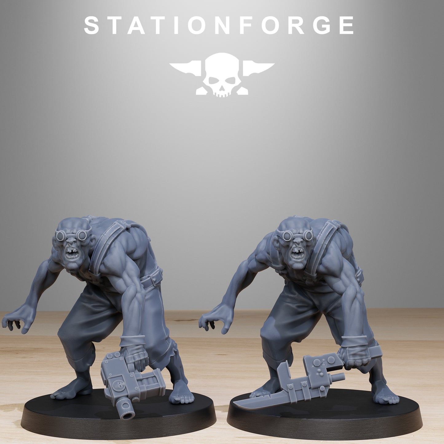 The Corrupted Guard Wretched from Station Forge 32mm