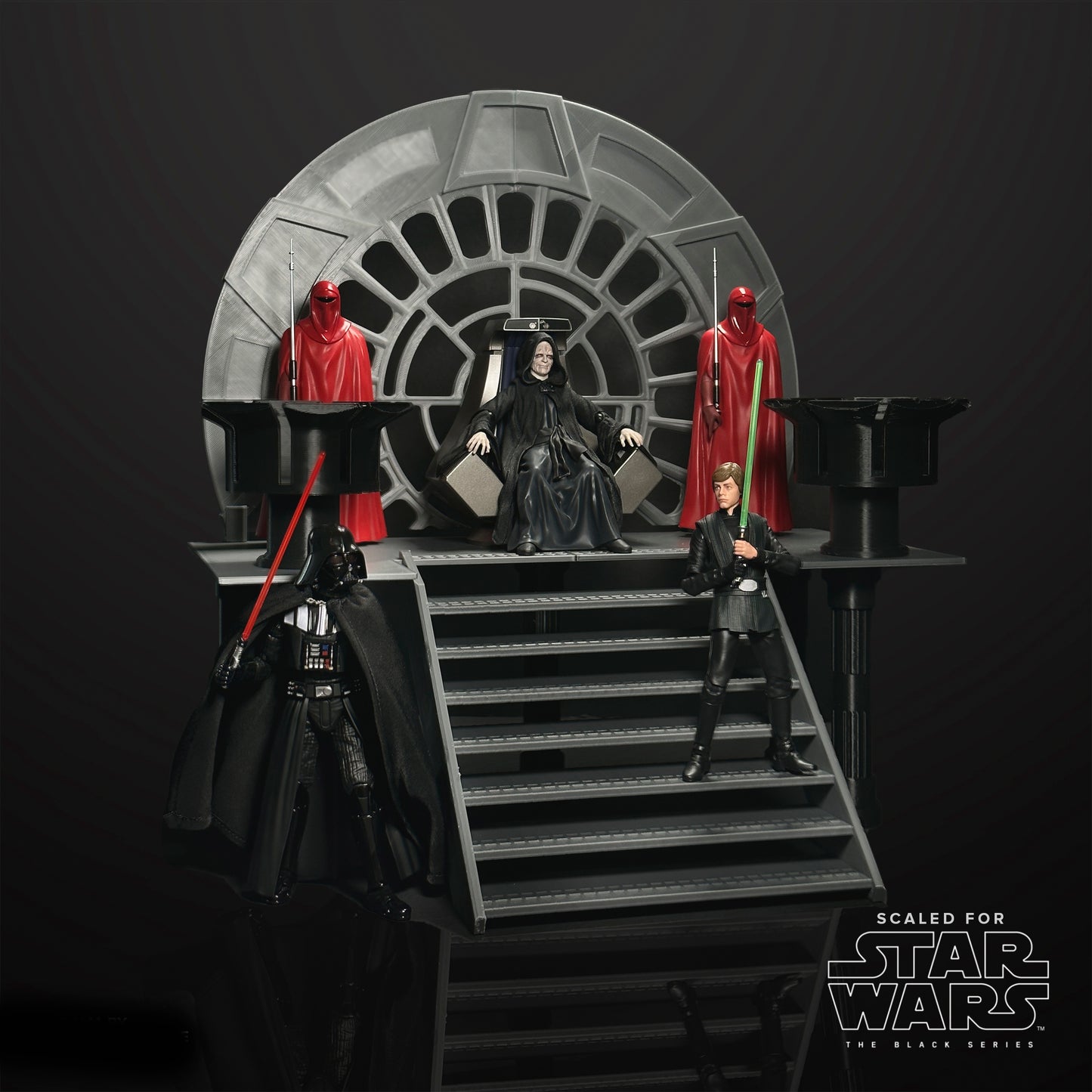 Emperor's Throne Room for Star Wars Black Series Figures