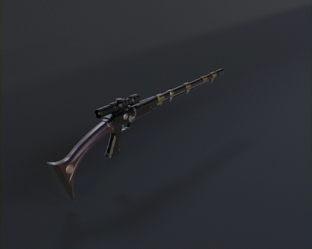 Mandalorian Longshot Blaster Cosplay