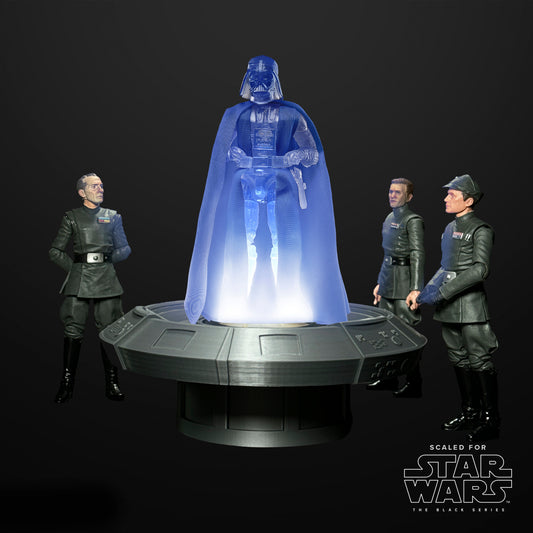3D printed Black Series Holotable for Holocomm Collection Playset 1/12