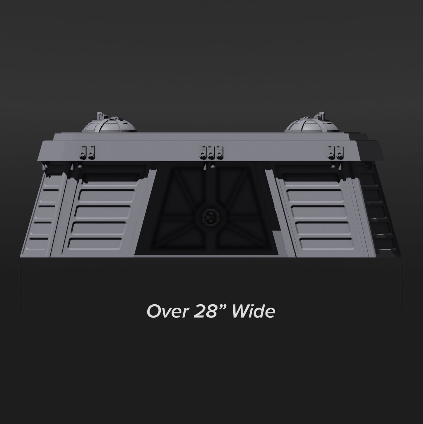 3D Printed Endor Bunker diorama for Black series figures