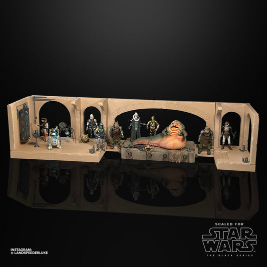 3D Printed Jabba's Palace for Black Series Figures