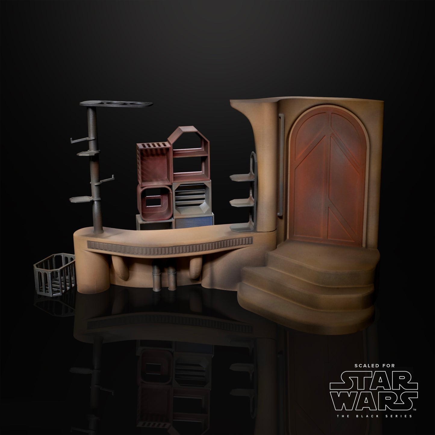 Junk Shop Display For Star Wars The Black Series 6 Inch Figures