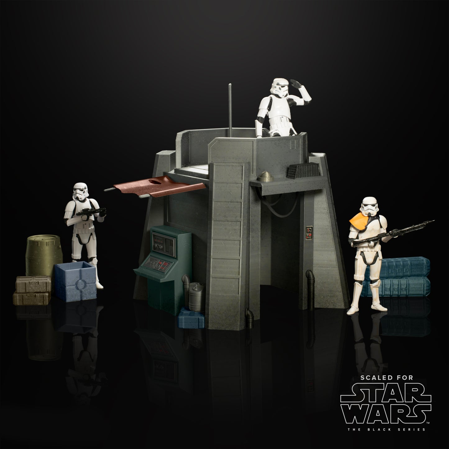 Mapuzo security Outpost for Star Wars Black Series figures
