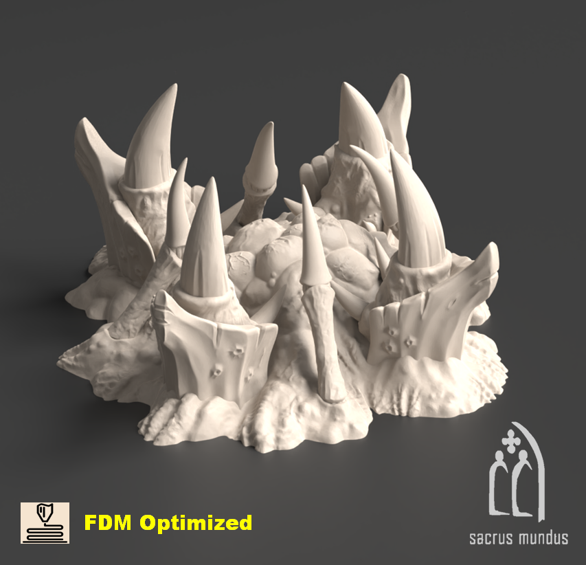 Tulipa, The Assimilated Planet. Hives Terrain