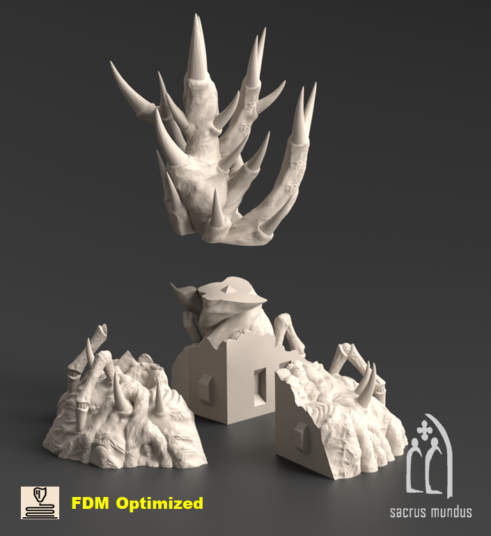 Tulipa, The Assimilated Planet. Talons Tree Wargaming Terrain