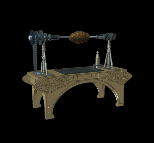 3D Printed Jabba the Hutt's Grill for 3.75 IN & 6 IN Figures