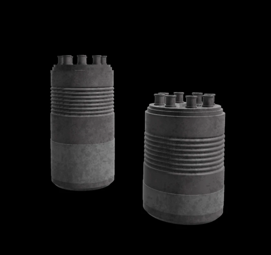 3D Printed Jabba's entrance barrels for 3.75" and 6" Star Wars figures