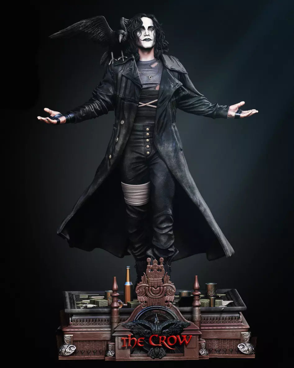 The Crow 1:12 Scale Resin Printed Model Diorama