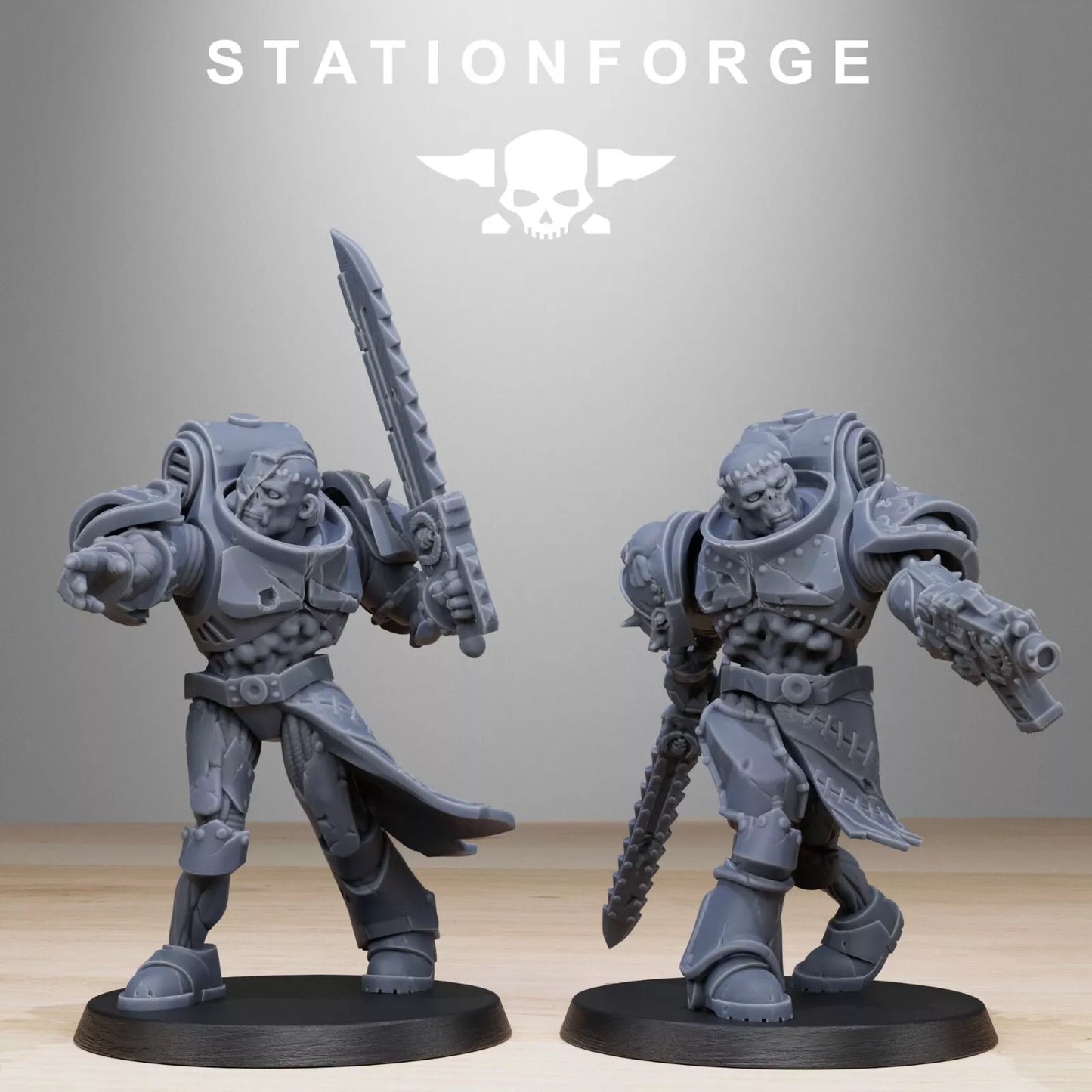 The Scoratis Zombies from Station Forge 32mm