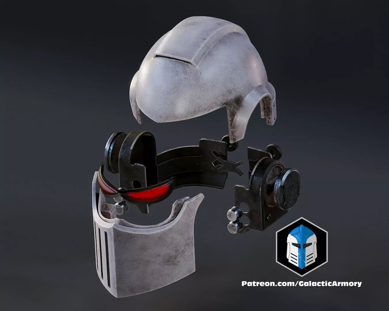 Space Marine 2 Bulwark helmet- 3D Printed Costume Accessory