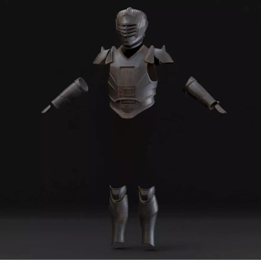 Marrok Inspired 3D Printed Raw, unpainted Armour inc helmet, Ashoka, Star Wars.