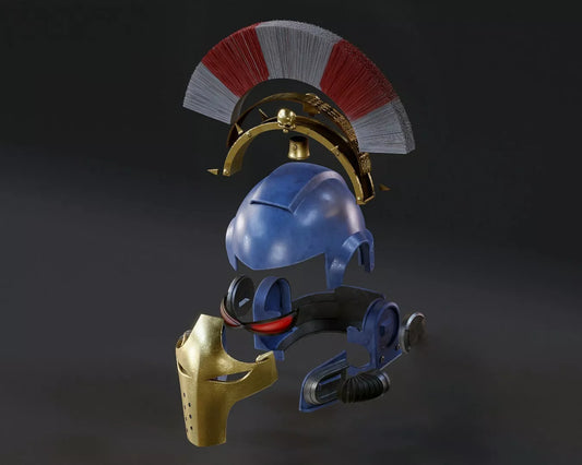 Space Marine 2 Relic Secundus helmet- 3D Printed Costume Accessory