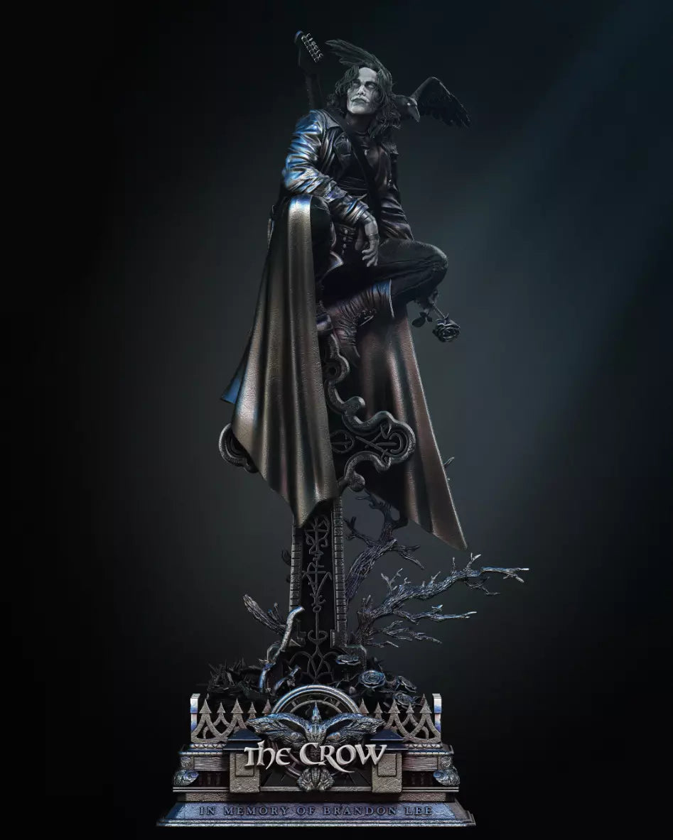 The Crow 1:12 Scale Resin Printed Model Diorama 2