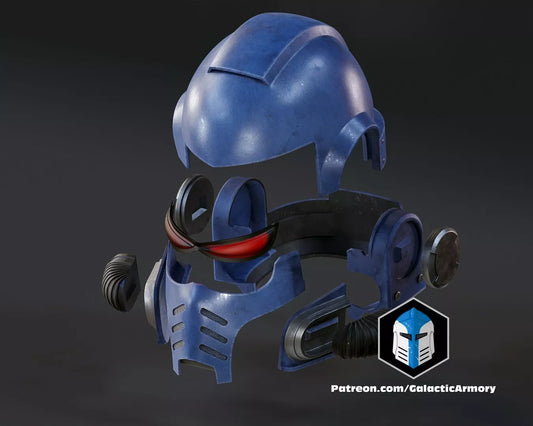 Space Marine 2 Primaris helmet- 3D Printed Costume Accessory