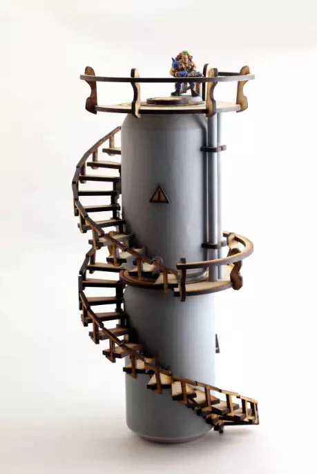 Vertical Chem Tank Kit, Table top gaming terrain