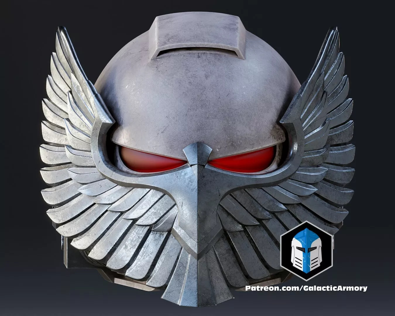 Space Marine 2 Bulwark helmet- 3D Printed Costume Accessory