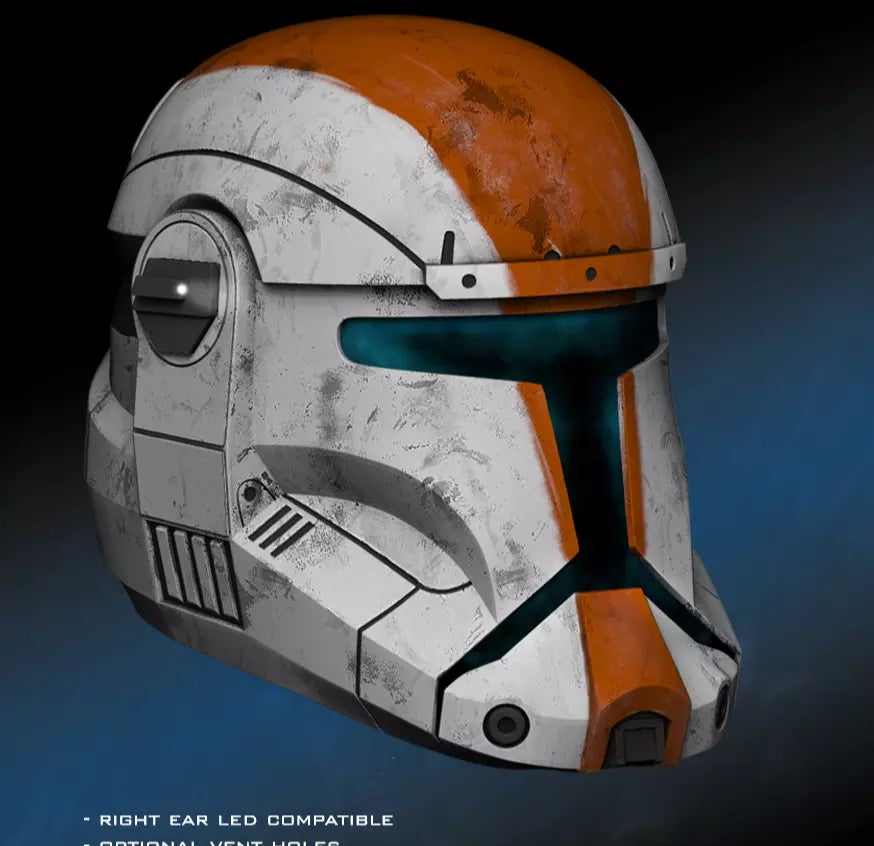 Republic Commander 2005 Game Inspired Helmet 3D Printed