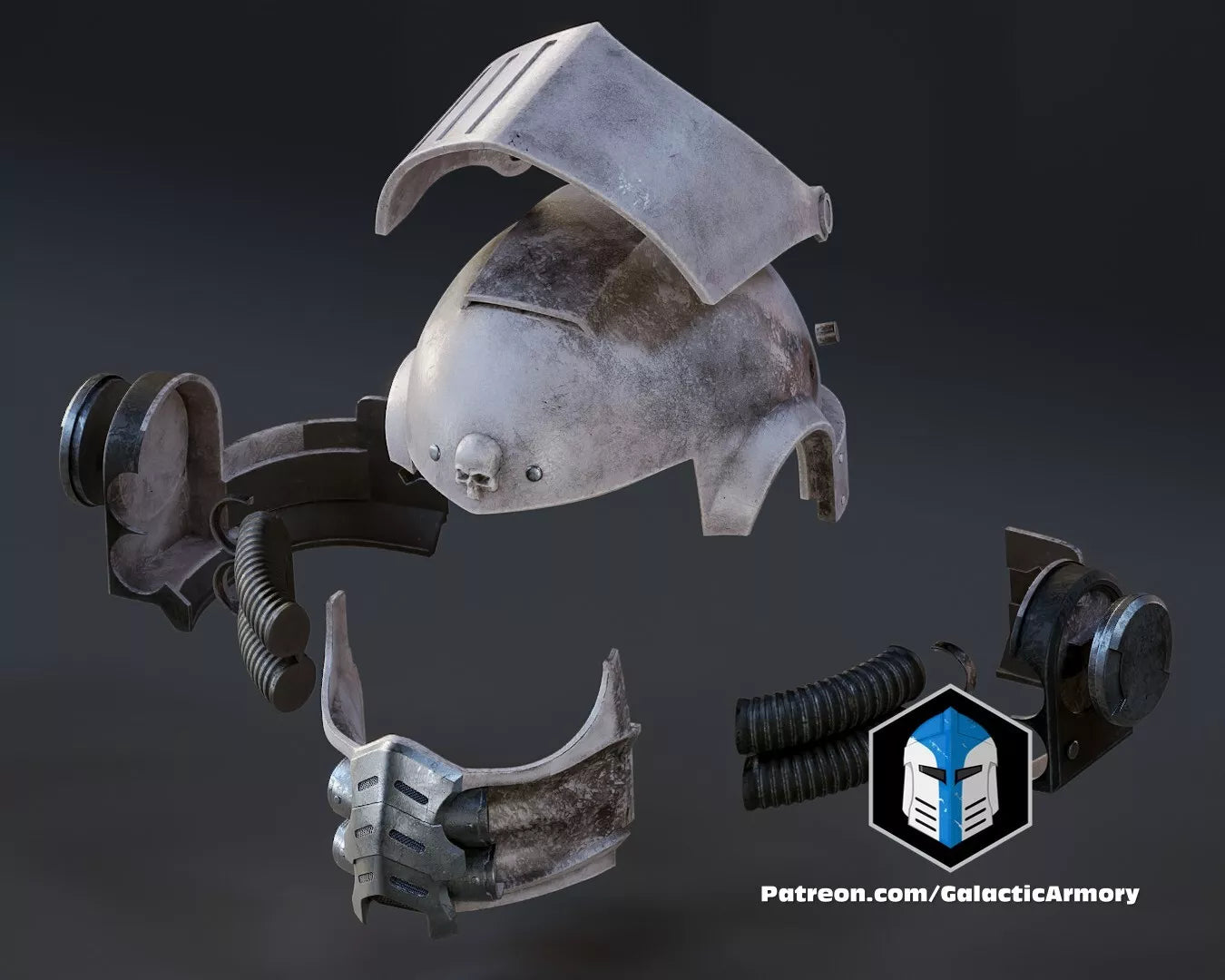 Space Marine 2 Bulwark helmet- 3D Printed Costume Accessory