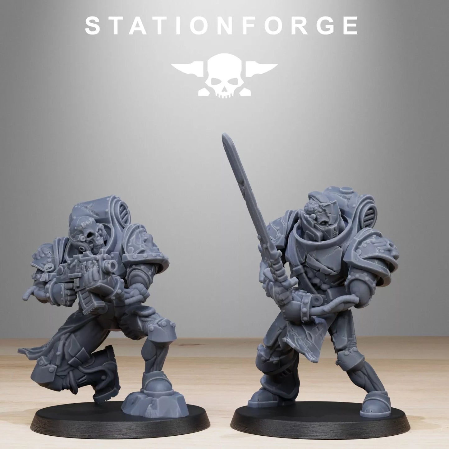 The Scoratis Zombies from Station Forge 32mm