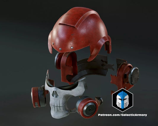 Space Marine 2 Reiver helmet- 3D Printed Costume Accessory