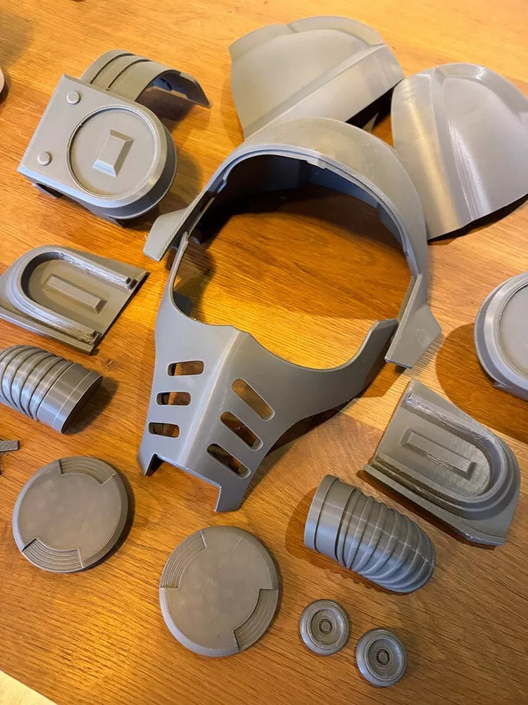 Space Marine 2 Primaris helmet- 3D Printed Costume Accessory