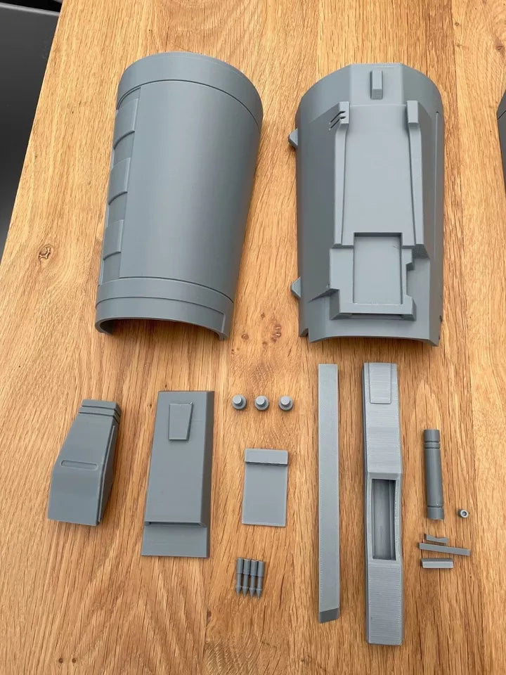 Boba Fett Inspired 3D Printed Gauntlets - Book of Boba Fett Cosplay