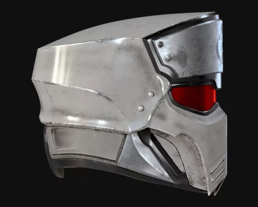 The Helldivers 2 UF-16 Inspector 3D Printed helmet