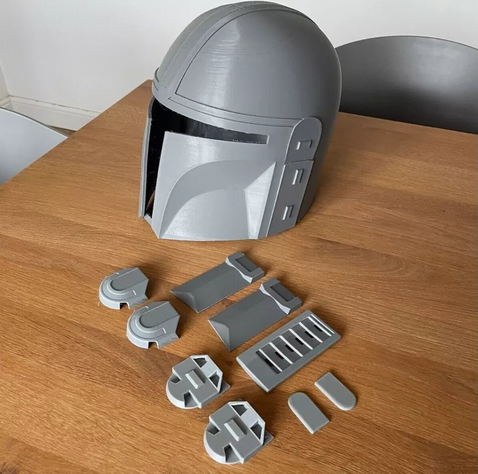 Din Djarin Inspired Full Armor - 3D Printed Raw Mandalorian Cosplay and Costume