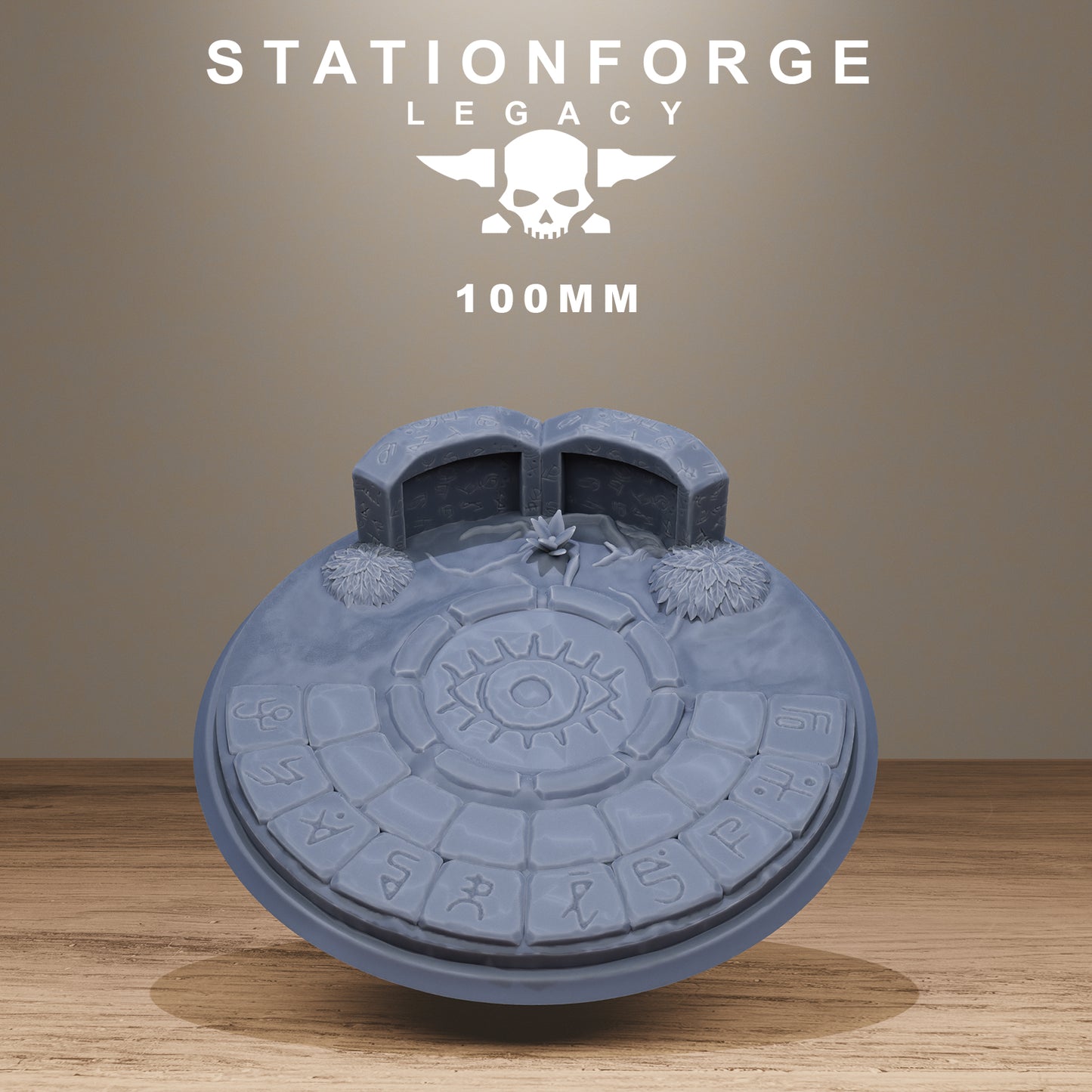 Mystic Base Pack | Grimdark | Scenic Bases from Station Forge Legacy 32mm