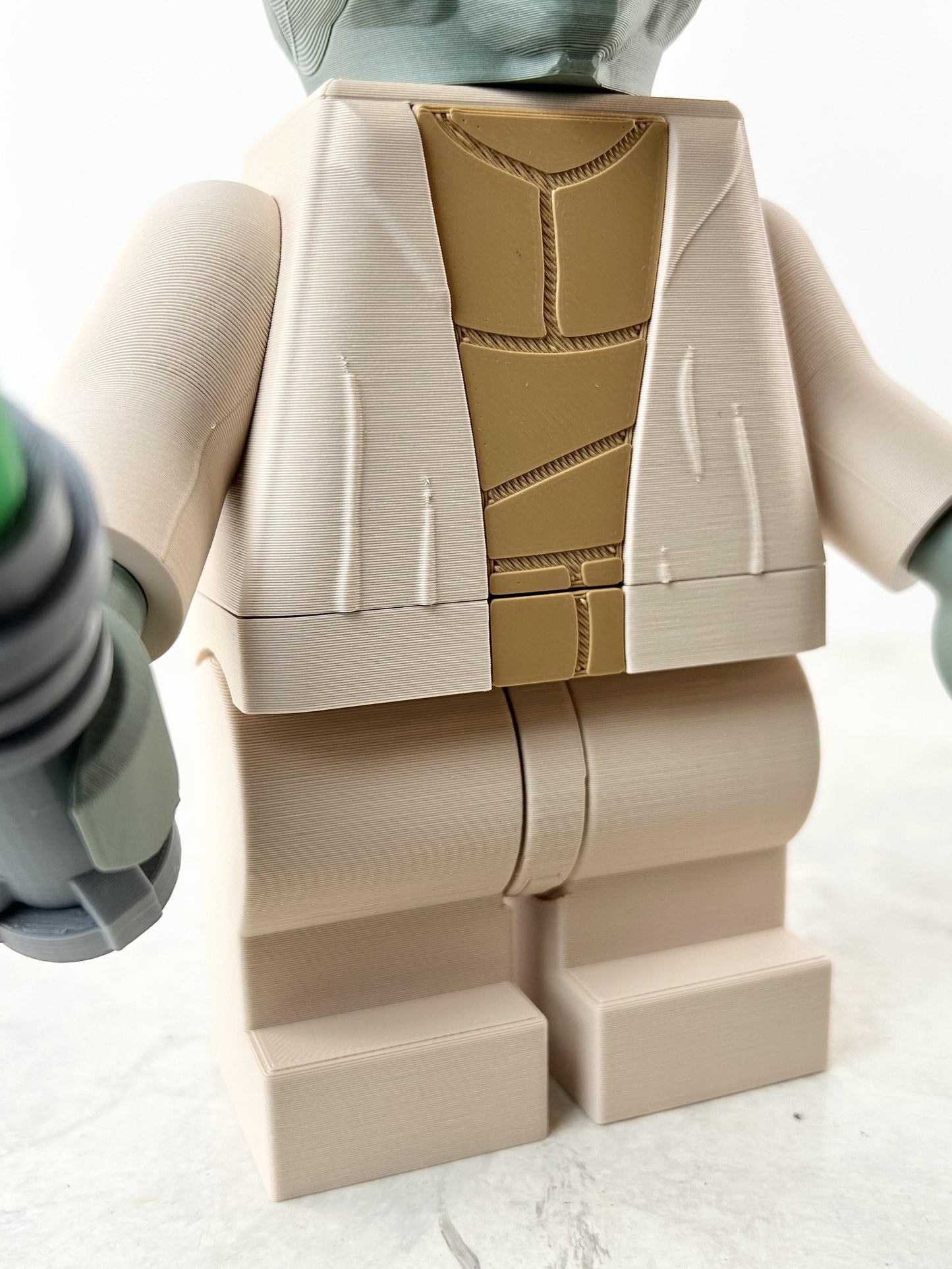 9" Lego inspired Deluxe Yoda Figure