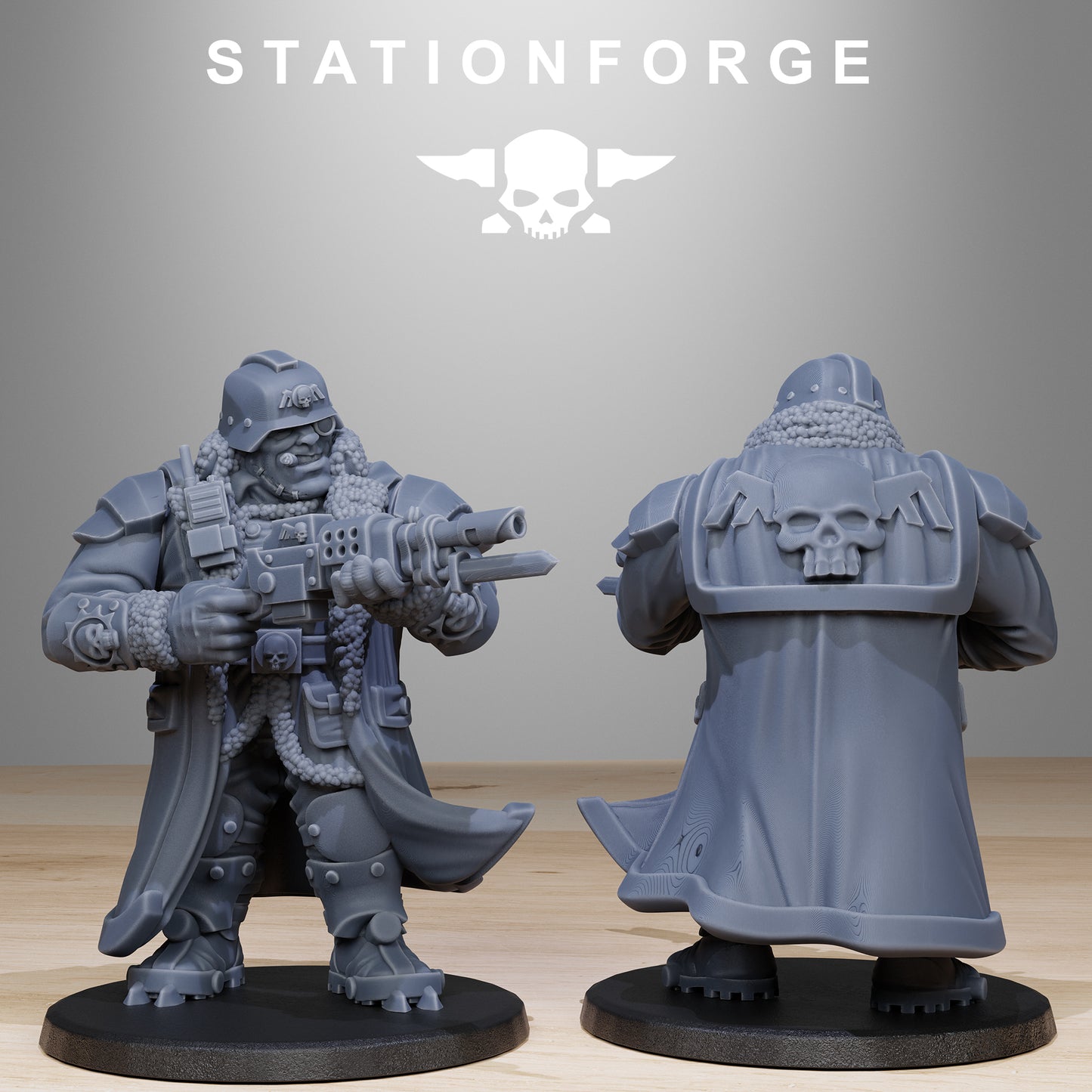 GrimGuard Frostwatch Mutants Miniatures - Station Forge Warhammer Figures