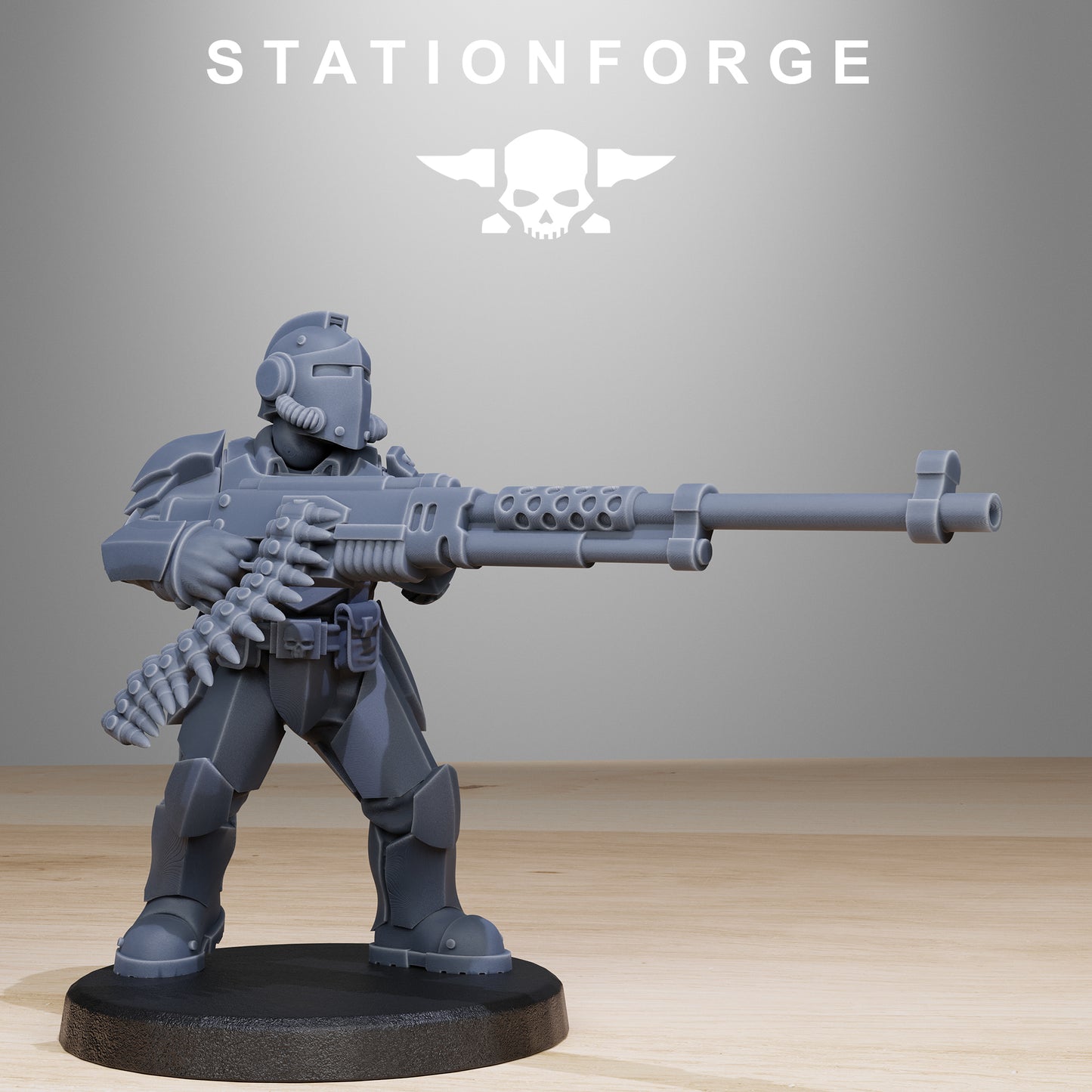 GrimGuard Enforcers Miniatures - Station Forge Warhammer Figures