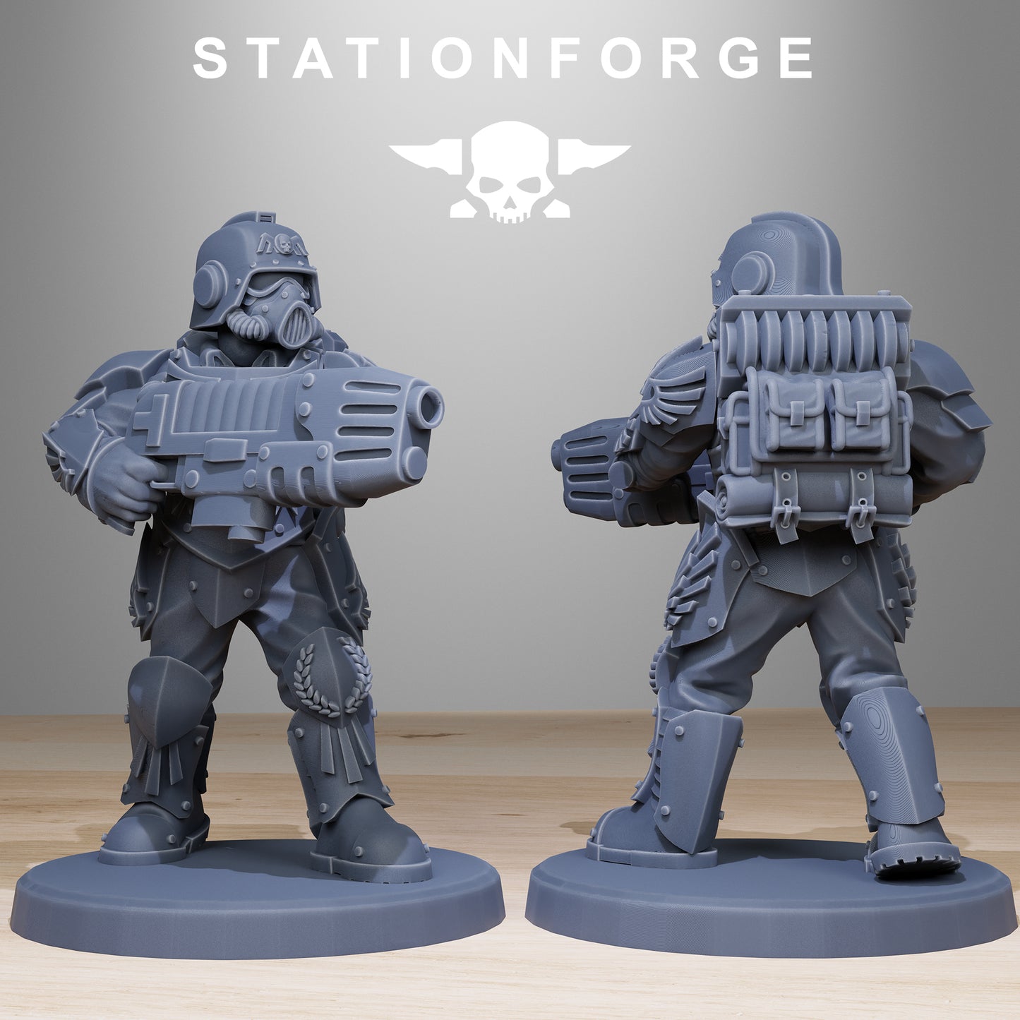 GrimGuard Elites Miniatures - Station Forge Warhammer Figures