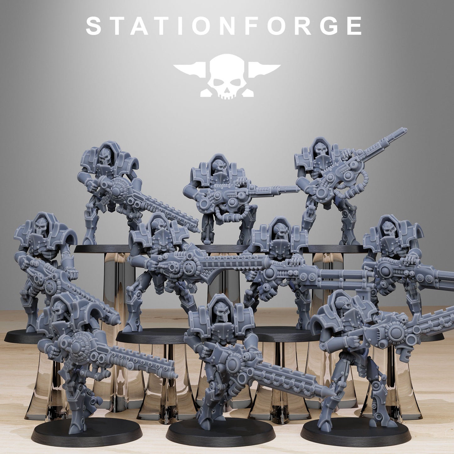 The Astronet Heavy Infantry from Station Forge 32mm