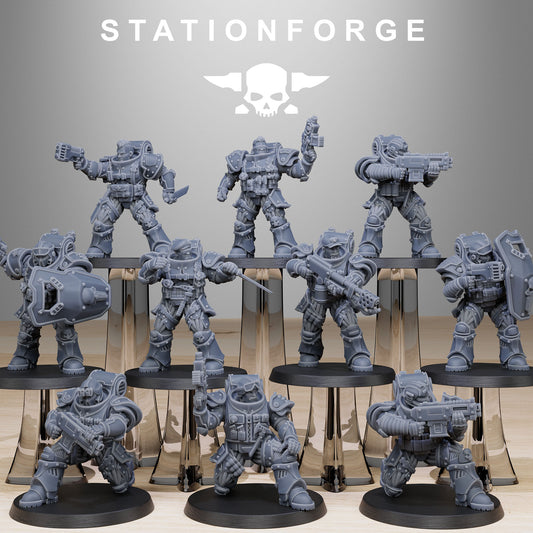 The Socratis Light Reinforcements from Station Forge 32mm