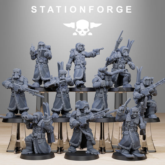 The GrimGuard Frostwatch Skiers From Station Forge