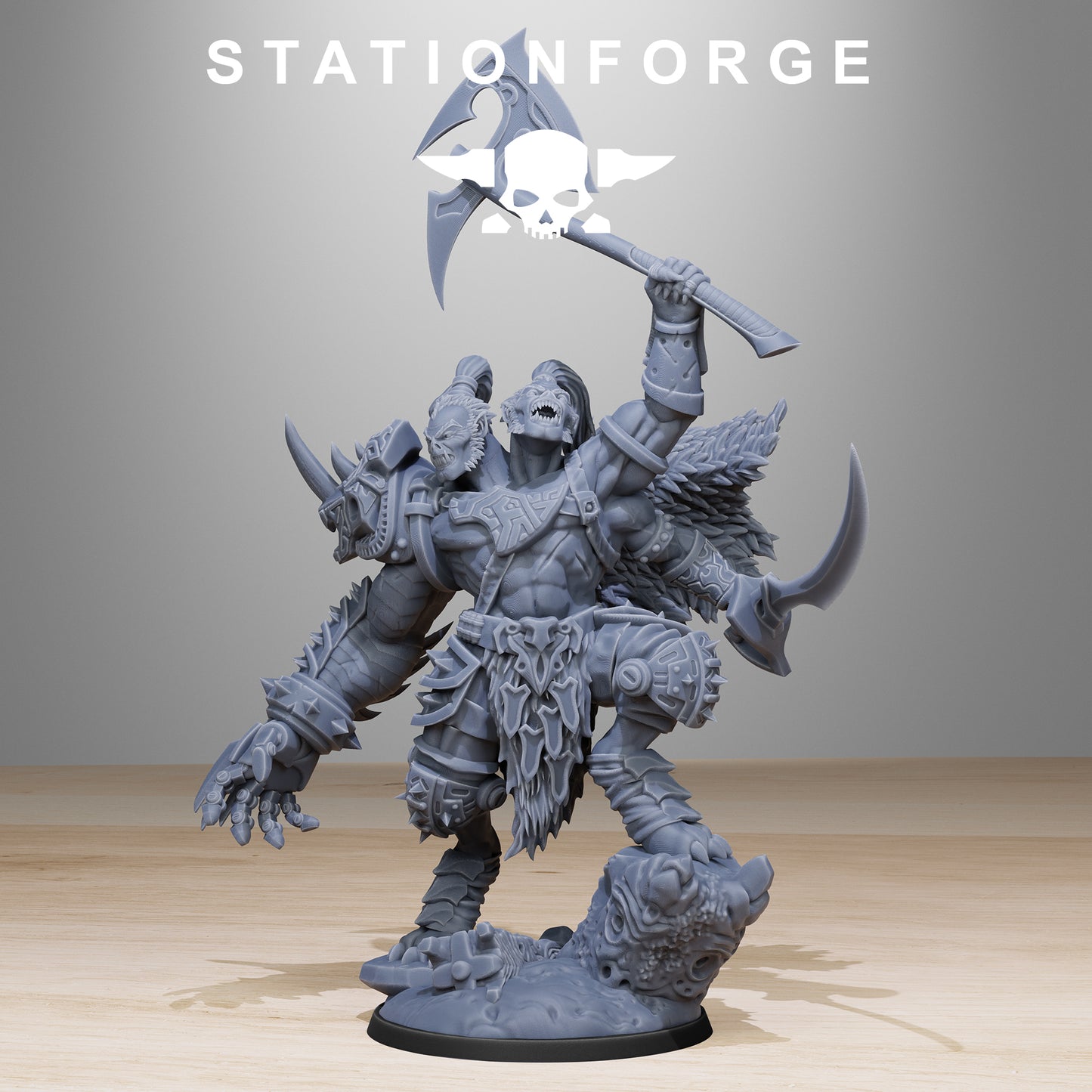 Corrupted Gladiator Miniature - Station Forge Figures