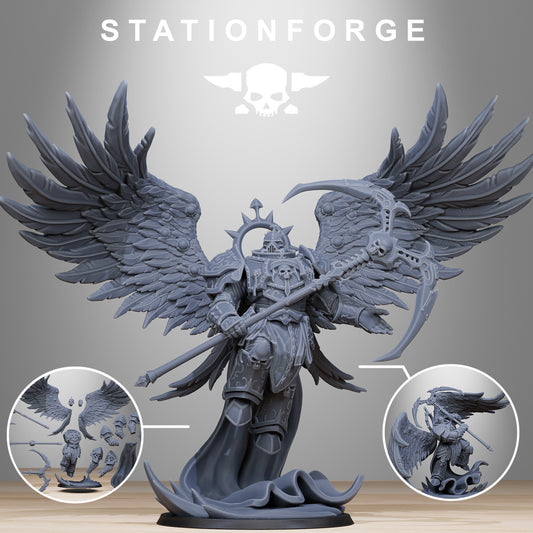 Corrupted Archon Angel (Pose 1) From Stationforge | Tabletop Wargaming